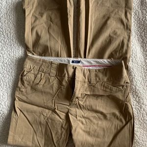 Gap Women Curvy Wide Leg Khaki Career Size 6